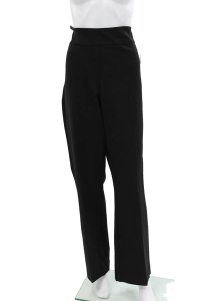 Estelle & Finn Womens Dress Pants Black Rayon Pull On Size 16