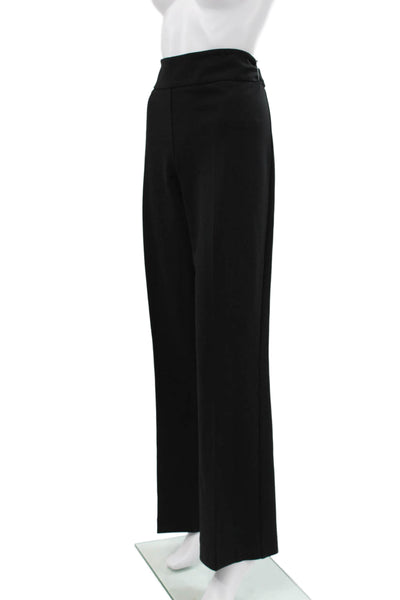 Estelle & Finn Womens Dress Pants Black Rayon Pull On Size 16