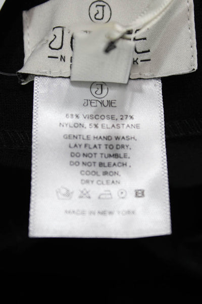 J Envie Women Black Viscose Dress Pants Zip Inseam 30 Size 14