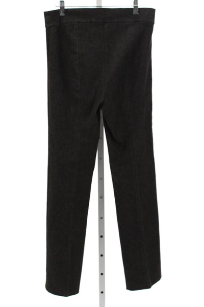 Avenue Montaigne Womens Gray Dress Pants Cotton Blend Size 12