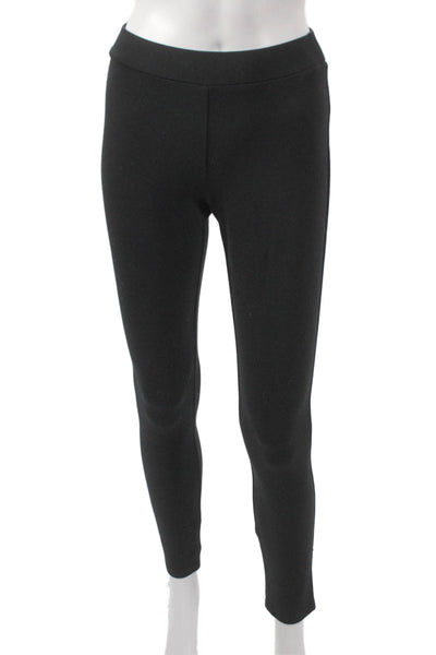 Theory Womens Ankle Leggings Black Polyester Solid Size PP