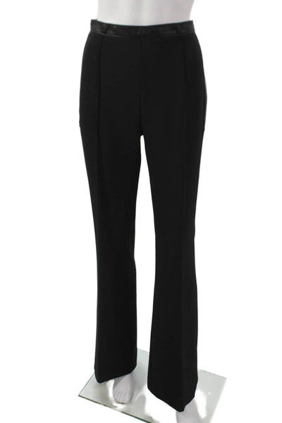 Elisabetta Franchi Women Dress Pants Black Polyester Zip Size 44