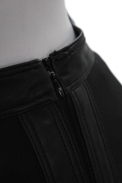 Elisabetta Franchi Women Dress Pants Black Polyester Zip Size 44