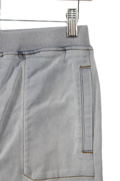 Ser.O.Ya Women Sweatpants Blue Cotton Blend Size M