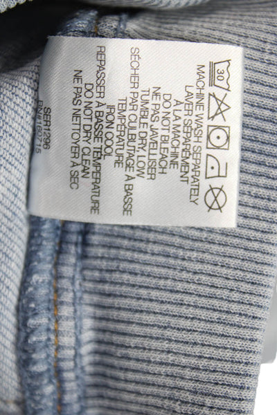 Ser.O.Ya Women Sweatpants Blue Cotton Blend Size M