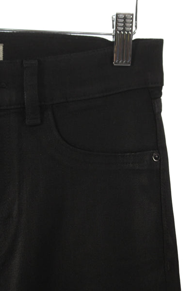 DL1961 Womens Black Tencel Straight Jeans Low Rise Size 26