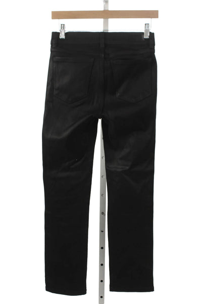 DL1961 Womens Black Tencel Straight Jeans Low Rise Size 26