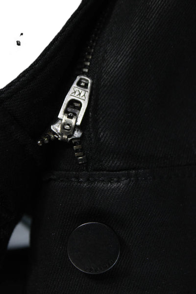DL1961 Womens Black Tencel Straight Jeans Low Rise Size 26