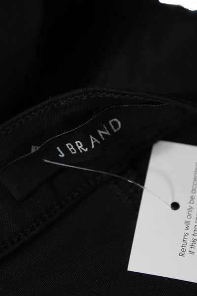 J Brand Womens Ankle Jeans Black Low Rise Cotton Blend Size 27