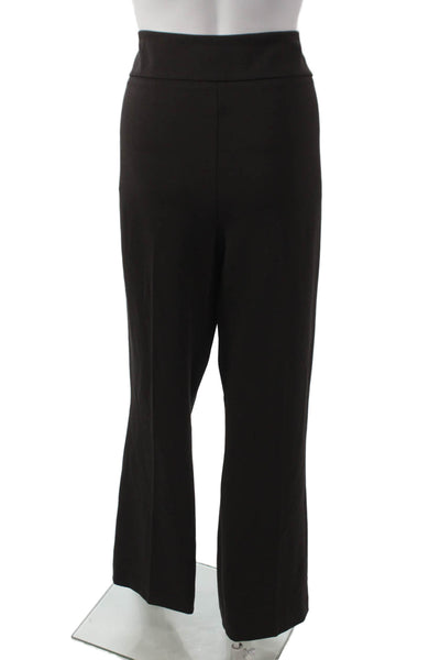 Estelle & Finn Women Dress Pants Black Rayon Pull On Size 16