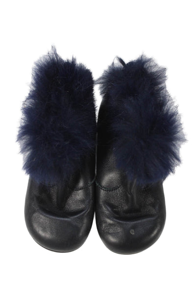 Rykiel Enfant Il Gufo Girls Ballet Flats Booties Red Blue Size 23 Lot 3
