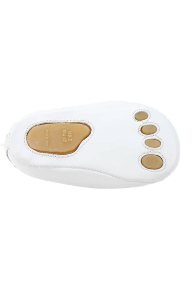 Stella McCartney Kids Elephantito Girls Ballet Flats White Beige Size 17 2 Lot 3