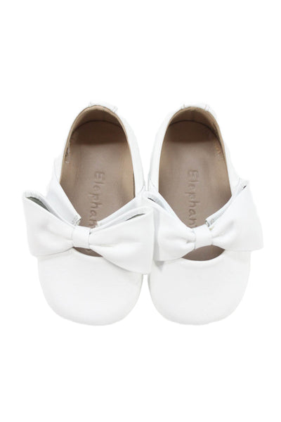 Stella McCartney Kids Elephantito Girls Ballet Flats White Beige Size 17 2 Lot 3