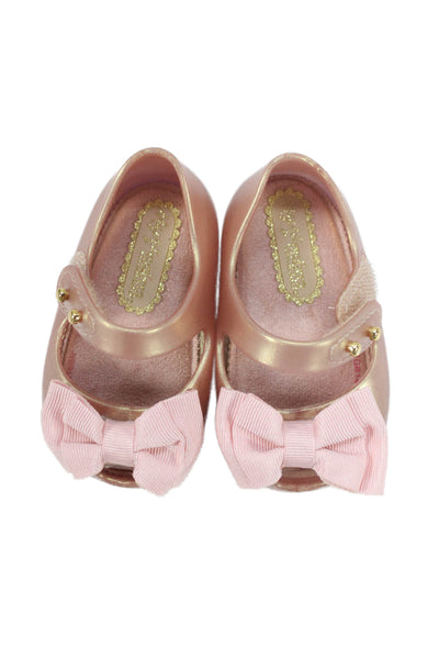 Little Marc Jacobs Bonpoint Melissa Girls Ballet Flats Navy Pink Size 17 3 Lot 5