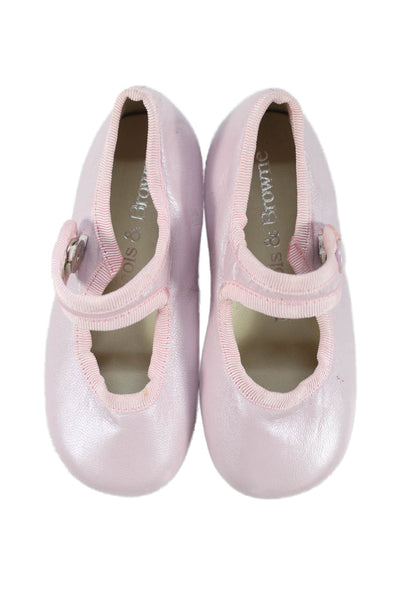 Yosi Samra Bloch Panache Girls Ballet Flats Pink Red Size 7 22 Lot 4