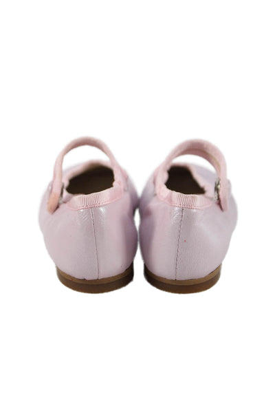 Yosi Samra Bloch Panache Girls Ballet Flats Pink Red Size 7 22 Lot 4