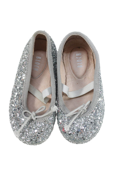 Yosi Samra Bloch Panache Girls Ballet Flats Pink Red Size 7 22 Lot 4