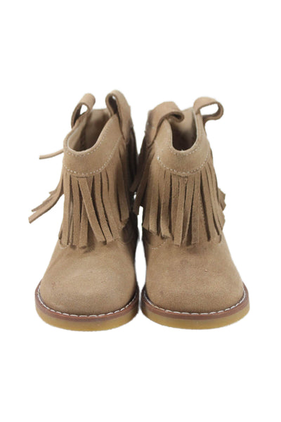Elephantito Papoueli Vero Montone Girls Ballet Flats Boots Size 7 24 Lot 3