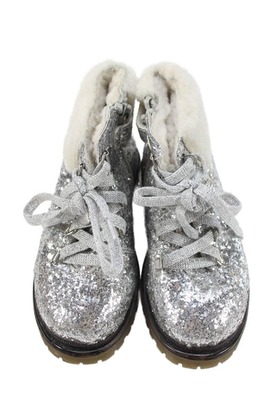 Elephantito Papoueli Vero Montone Girls Ballet Flats Boots Size 7 24 Lot 3