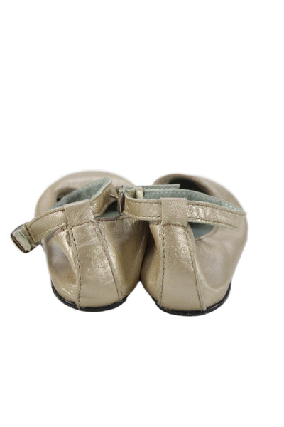 Elephantito Papoueli Vero Montone Girls Ballet Flats Boots Size 7 24 Lot 3