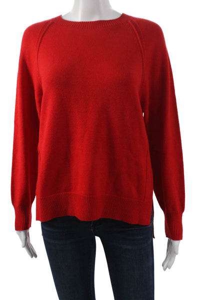 Renuar Women Red Pullover Sweater Crewneck Long Sleeve Acrylic Size 2XL