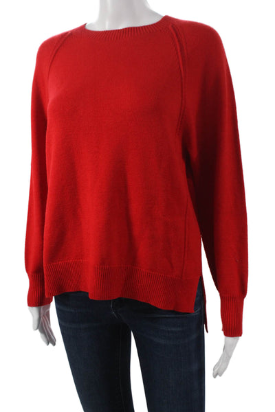 Renuar Women Red Pullover Sweater Crewneck Long Sleeve Acrylic Size 2XL