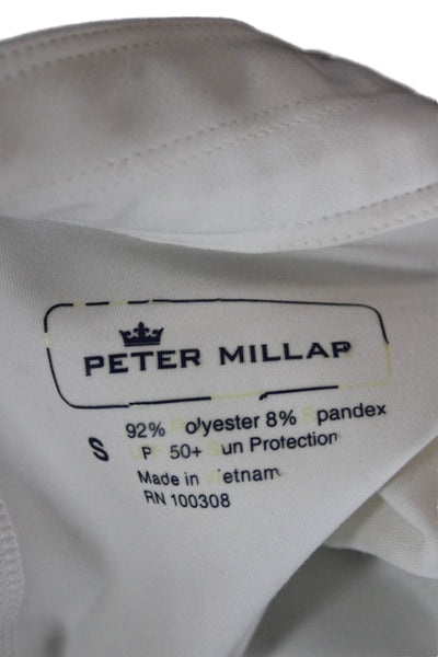 Peter Millar Women Mini Skort Blue Polyester Solid Pull On Size S