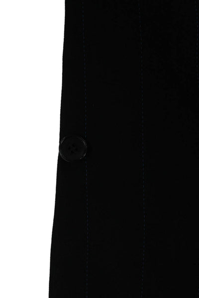 Istante Mens Wool Blend Striped Jacket Black Size 38