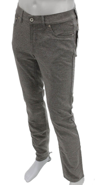 Brax Feel Good Mens Gray Chino Pants Polyester Button Size 30