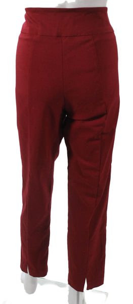 Elliott Lauren Womens Red Dress Pants Viscose Pull On Inseam 29 Size 14