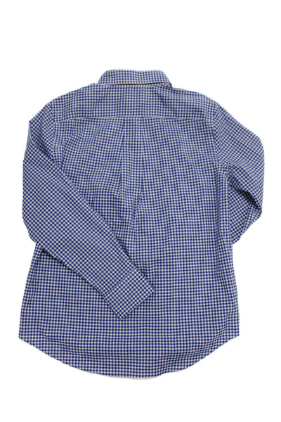 Polo Ralph Lauren Boys Long Sleeves Button Down Plaid Shirt Size 10