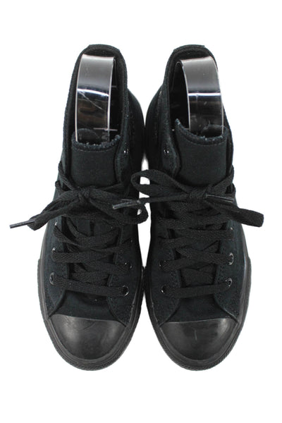 Converse Childrens Girls Chuck Taylor High Top Sneakers Black Size 1