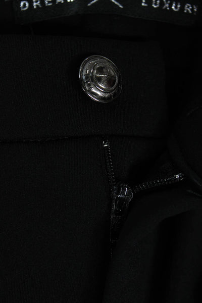 Dream Luxury Women Dress Pants Black Polyamid Zip Inseam 30 Size 10
