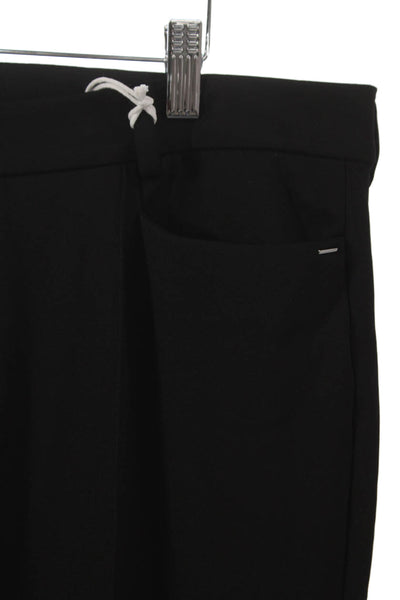 Dream Luxury Womens Dress Pants Black Button Polyamide Size 14