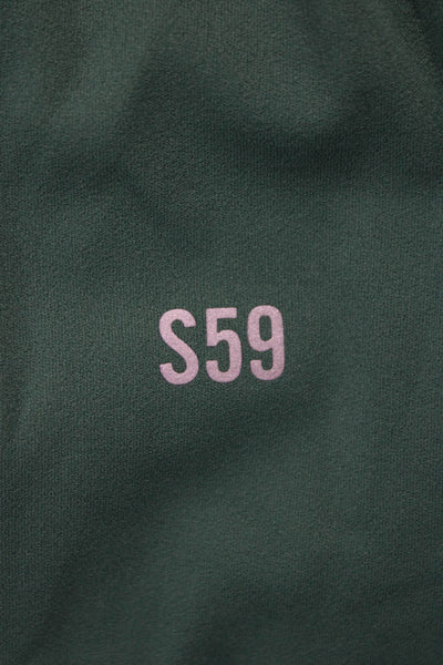 Splits59 Womens Ankle Leggings Green Nylon Size L