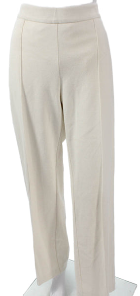 Mac Collection Womens Dress Pants Beige Pull On Size 16