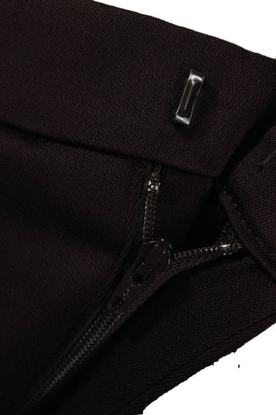 Vince Womens Dress Pants Brown Triacetate Zip Inseam 32 Size 10