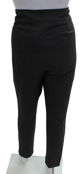 Eileen Fisher Women Dress Pants Gray Viscose Zip Size M