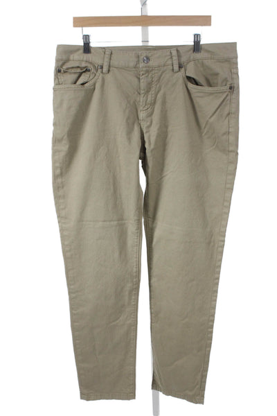 Brooks Brothers Mens Chino Pants Beige Cotton Size 36