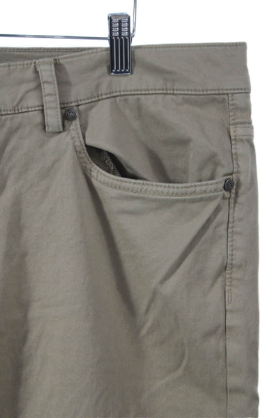 Brooks Brothers Mens Chino Pants Beige Cotton Size 36