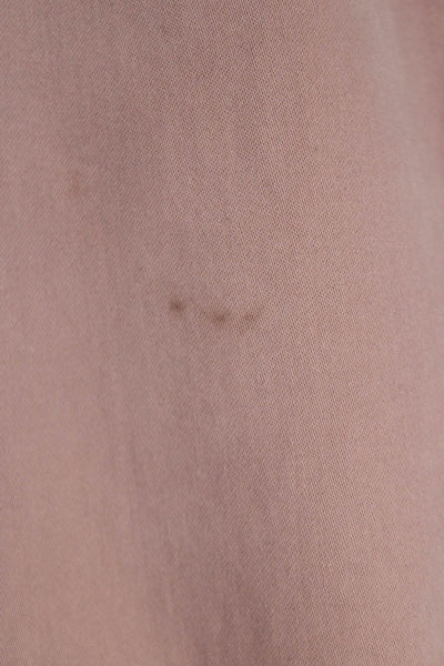 AG Adriano Goldschmied Mens Pink Chino Pants Cotton Button Size 36