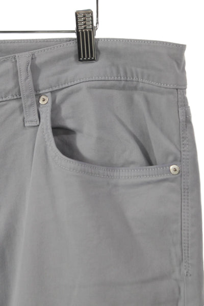 Joes Mens Chino Pants Gray Cotton Blend Button Size 36