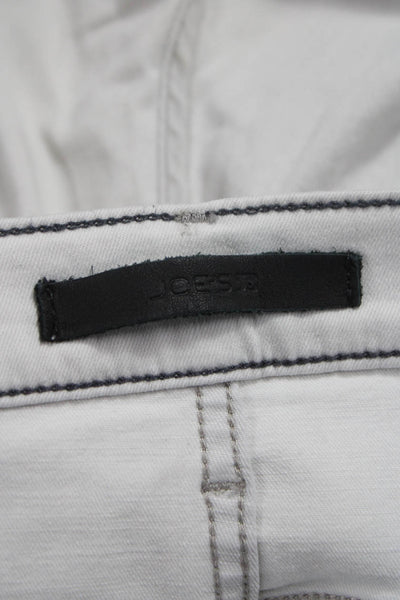 Joes Mens Slim Gray Jeans Cotton Blend Zip Fly Size 36