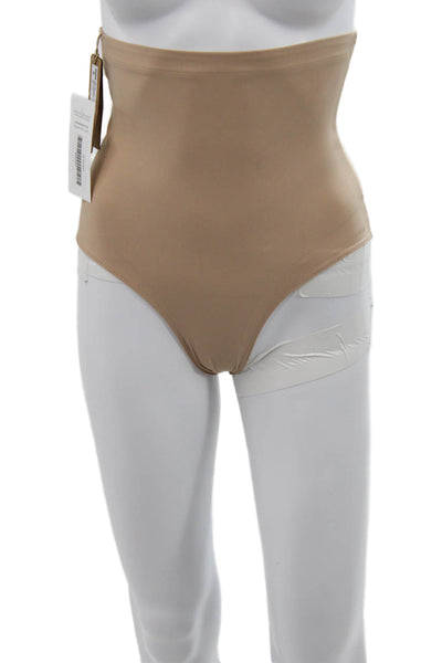 Skims Womens Solid CS Butt Lifting Brief Beige Size S
