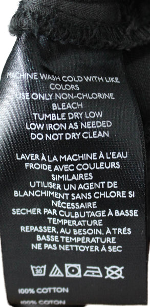 We The Free Womens Cropped Black Cotton Pants Size 4