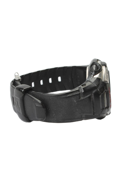 G Shock Mens Stainless Steel + Black Resin 2688 GW-500A Digital Solar Watch 46mm
