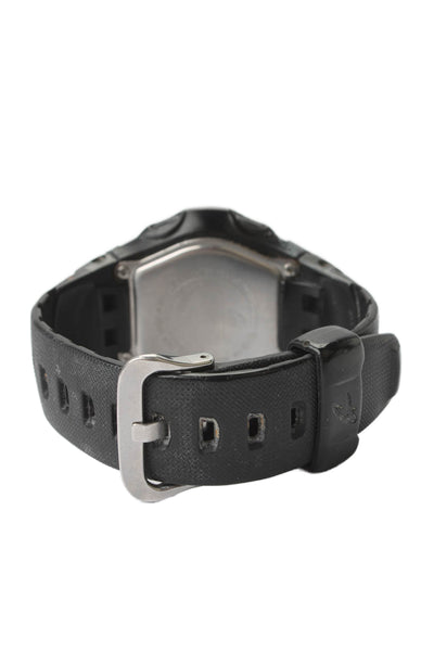 G Shock Mens Stainless Steel + Black Resin 2688 GW-500A Digital Solar Watch 46mm