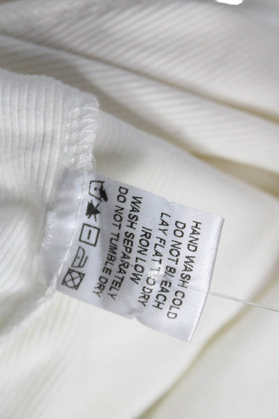 Superdown Womens Basic High Neck Sleeveless Tank White Size XS