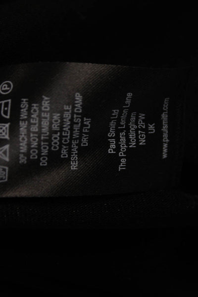 Paul Smith Women Tunic Turtleneck Colorblock Black Long Sleeve Polyester Size S