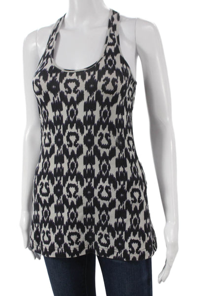 Lululemon Womens Multicolor Animal Print Scoop Neck Sleeveless Tank Size S